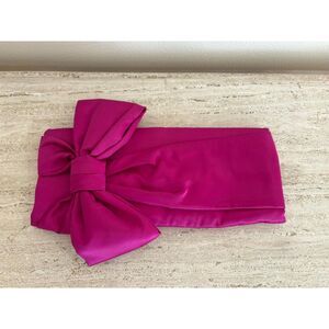Kate Spade Pink Silk Clutch